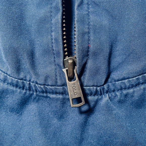 Red and Blue 1990s Ralph Lauren Wind Breaker Jacket - Picture 7 of 9